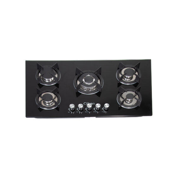 5 BURNER 8MM GLASS HOB - Image 3