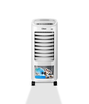 The interior has a armchair on empty white wall background,3D rendering